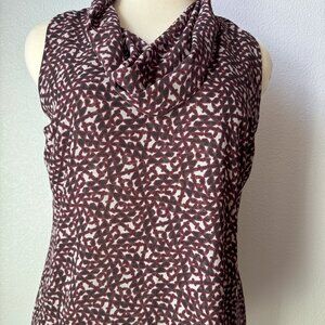 CAbi Venus #3271 Cowl Neck Sleeveless Blouse-XL
